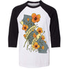 Poppies CA Love Youth Baseball Tee-CA LIMITED