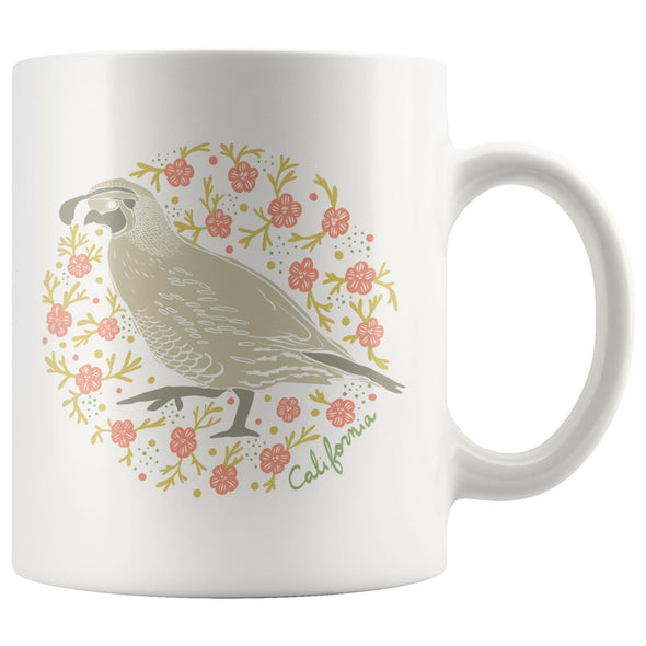 Poppy Quail Mug-CA LIMITED