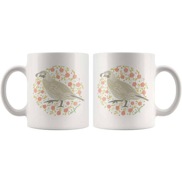 Poppy Quail Mug-CA LIMITED