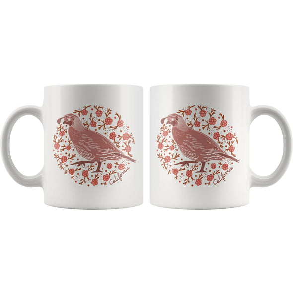 Poppy Quail Mug-CA LIMITED