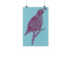 Quail Blue Poster-CA LIMITED