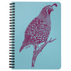 Quail Blue Spiral Notebook-CA LIMITED