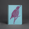 Quail Blue Spiral Notebook-CA LIMITED