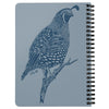 Quail Regent Grey Spiral Notebook-CA LIMITED