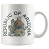 Republic of Arizona Ceramic Mug-CA LIMITED