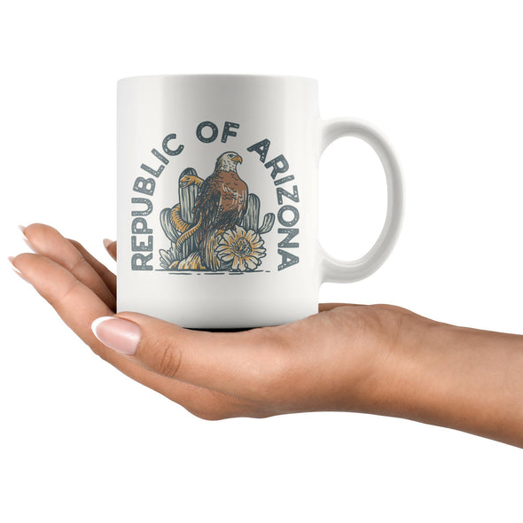 Republic of Arizona Ceramic Mug-CA LIMITED