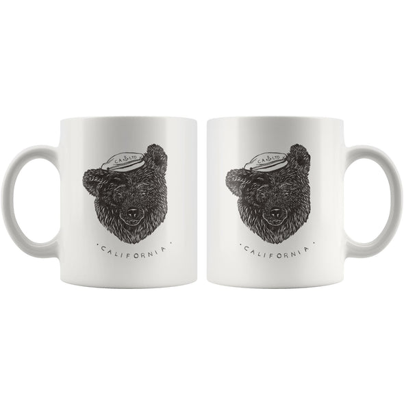 Sailor Bear Black Mug-CA LIMITED