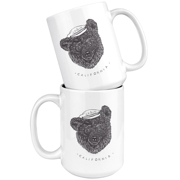 Sailor Bear Black Mug-CA LIMITED