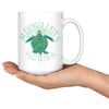 Sea Turtle FL Green Ceramic Mug-CA LIMITED