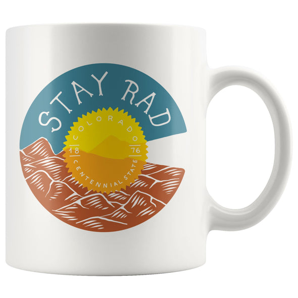 Stay Rad CO Ceramic Mug-CA LIMITED