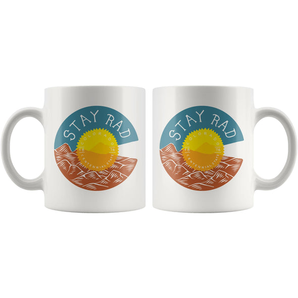 Stay Rad CO Ceramic Mug-CA LIMITED