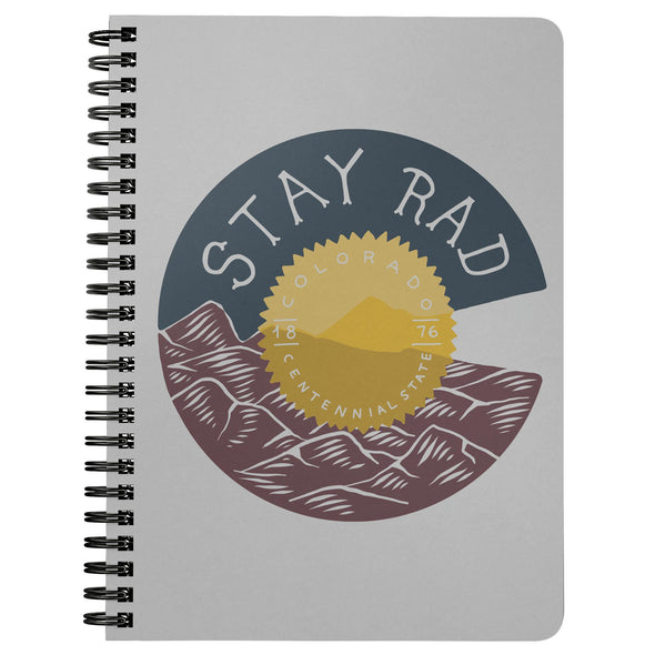 Stay Rad CO Spiral Notebook-CA LIMITED