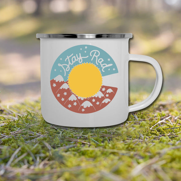 Stay Rad Cute CO Camper Mug-CA LIMITED