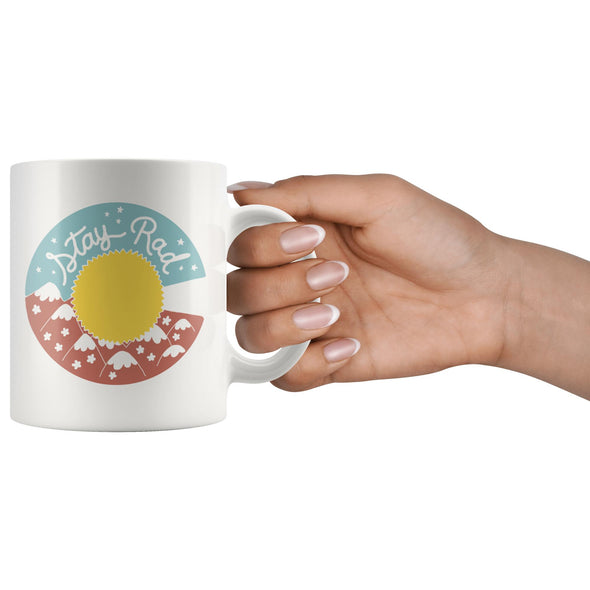 Stay Rad Cute CO Ceramic Mug-CA LIMITED