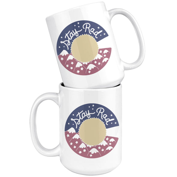 Stay Rad Cute CO Ceramic Mug-CA LIMITED