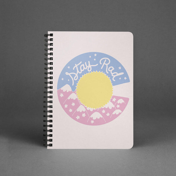 Stay Rad Cute CO Spiral Notebook-CA LIMITED