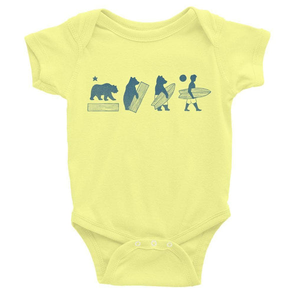 Surf Bear Baby Onesie-CA LIMITED