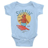 Surfin Bear Baby Baby Onesie-CA LIMITED