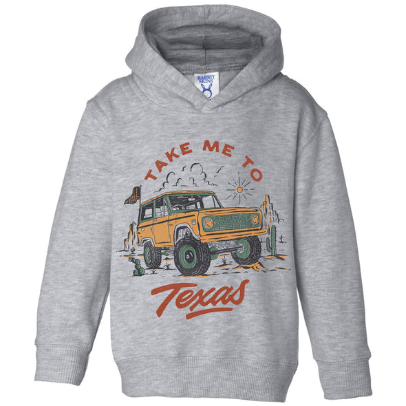 Take Me Tx Toddlers Hoodie-CA LIMITED