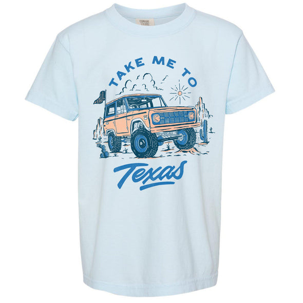 Take Me Tx Youth Tee-CA LIMITED