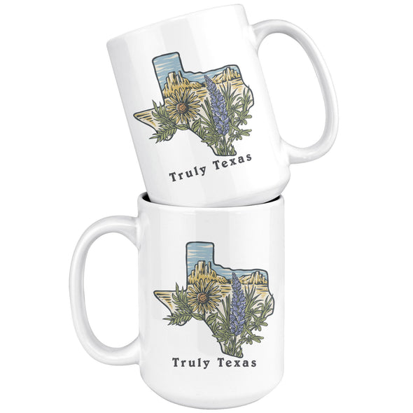 Truly Texas Ceramic Mug-CA LIMITED