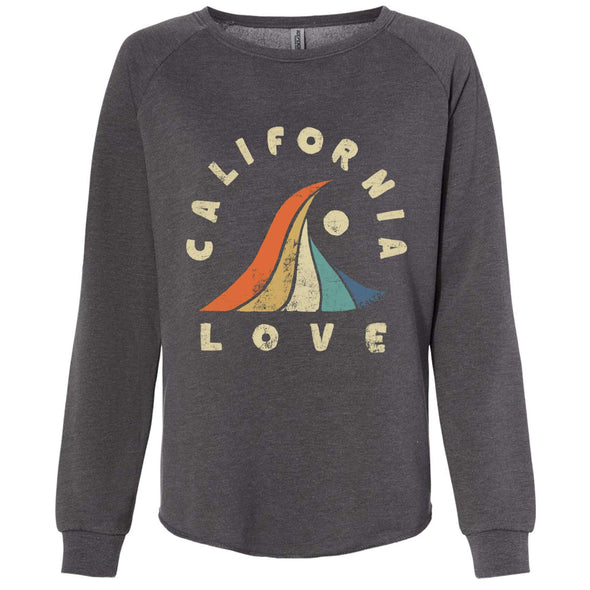 Wave CA Love Crewneck Sweatshirt-CA LIMITED