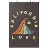 Wave CA Love Warm Charcoal Poster-CA LIMITED