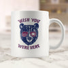 Wish You Were Here Purple Glasses Mug-CA LIMITED