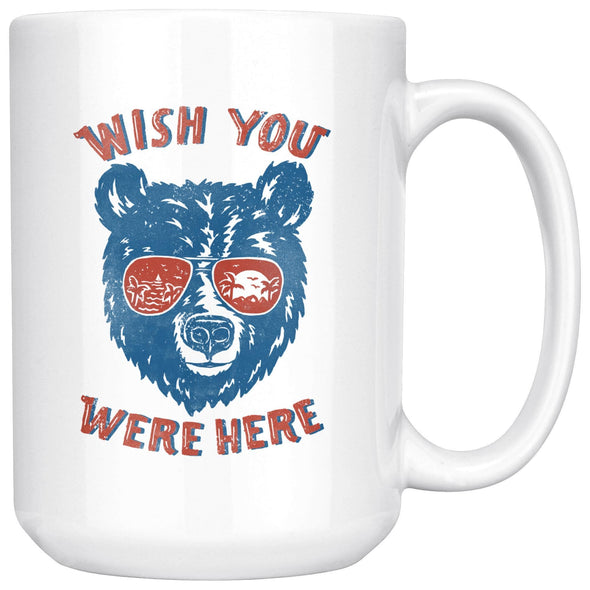 Wish You Were Here Red Glasses Mug-CA LIMITED