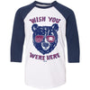 Wish You Were Here Youth Baseball Tee-CA LIMITED